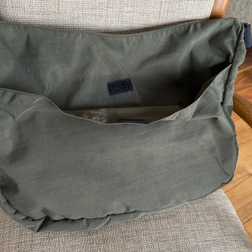 Hugo Boss nylon messenger bag